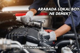 Arabada Lokal Boya Ne Demek?