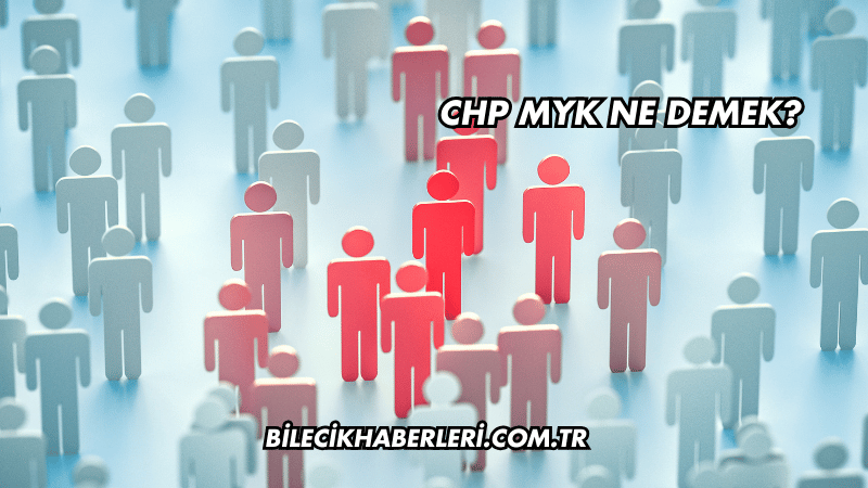 CHP MYK Ne Demek?