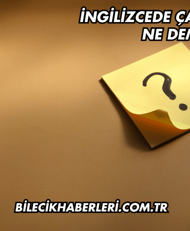 İngilizcede Çak Bir Beşlik Ne Demek?