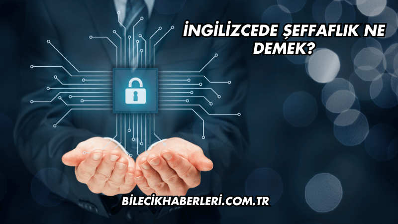 İngilizcede Şeffaflık Ne Demek?