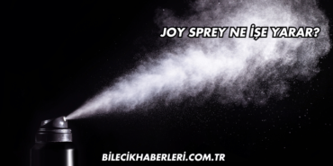 Joy Sprey Ne İşe Yarar?