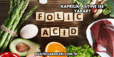 Kaprilik Asit Ne İşe Yarar?