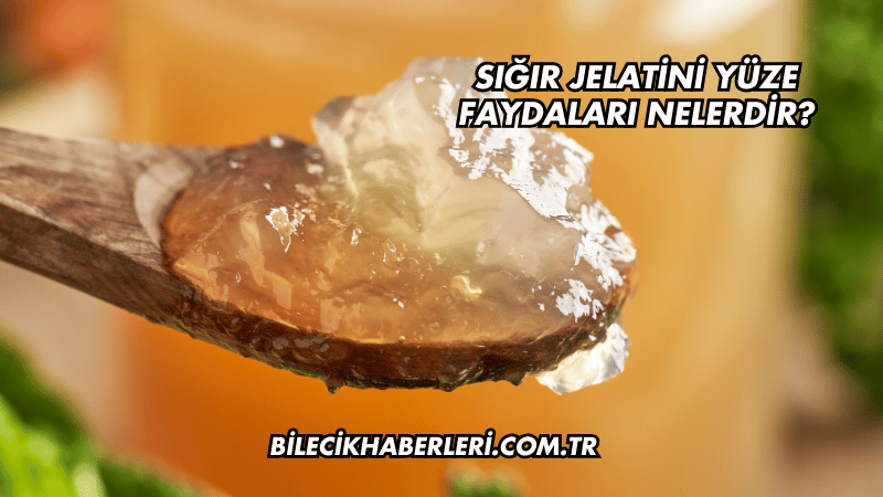 Sığır Jelatini Yüze Faydaları Nelerdir?
