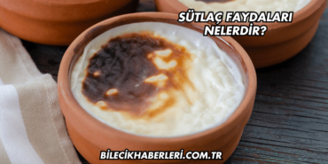 Sütlaç Faydaları Nelerdir?