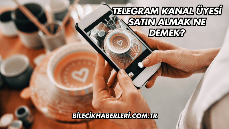 Telegram Kanal Üyesi Satın Almak Ne Demek?
