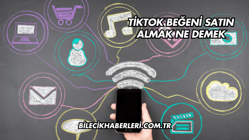 TikTok Beğeni Satın Almak Ne Demek