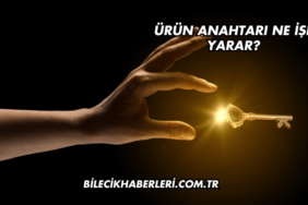 Ürün Anahtarı Ne İşe Yarar?