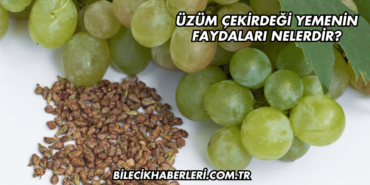 Üzüm Çekirdeği Yemenin Faydaları Nelerdir?