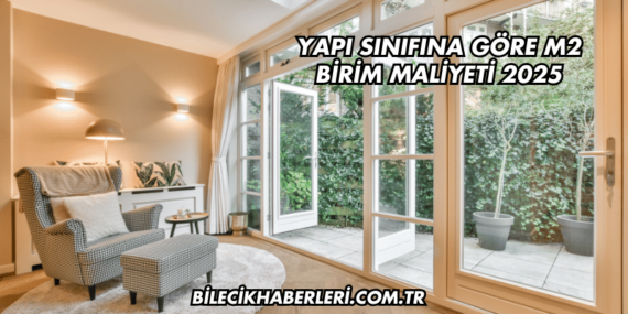 Yapı Sınıfına Göre m2 Birim Maliyeti 2025