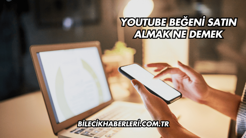 YouTube Beğeni Satın Almak Ne Demek