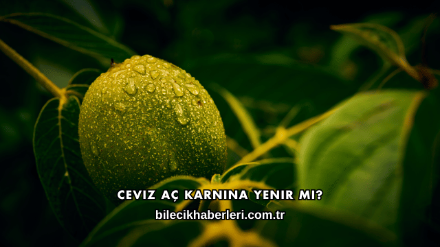 Ceviz Aç Karnına Yenir mi?