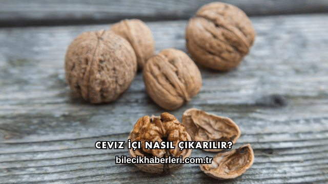 Ceviz İçi Nasıl Çıkarılır?