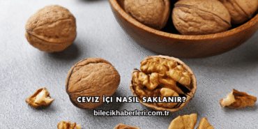 Ceviz İçi Nasıl Saklanır?