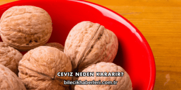Ceviz Neden Kararır?