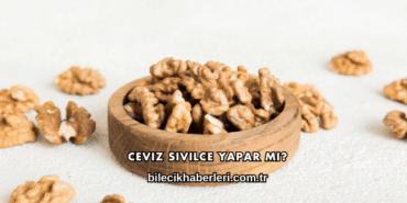 Ceviz Sivilce Yapar mı?