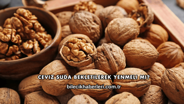 Ceviz Suda Bekletilerek Yenmeli mi?