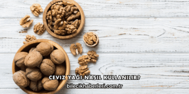 Ceviz Yağı Nasıl Kullanılır?