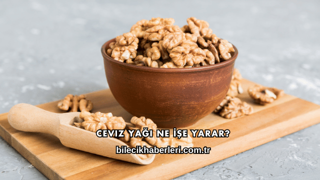 Ceviz Yağı Ne İşe Yarar?