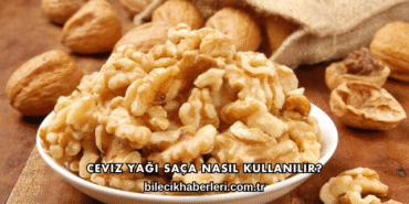 Ceviz Yağı Saça Nasıl Kullanılır?