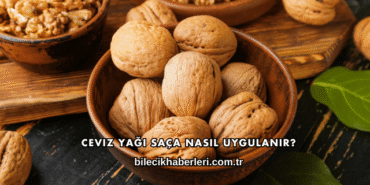 Ceviz Yağı Saça Nasıl Uygulanır?