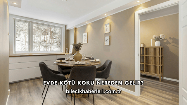 Evde Kötü Koku Nereden Gelir?