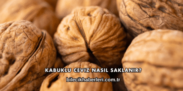 Kabuklu Ceviz Nasıl Saklanır?