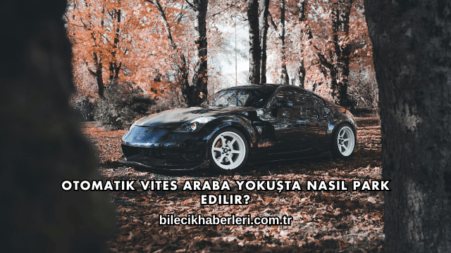 Otomatik Vites Araba Yokuşta Nasıl Park Edilir?